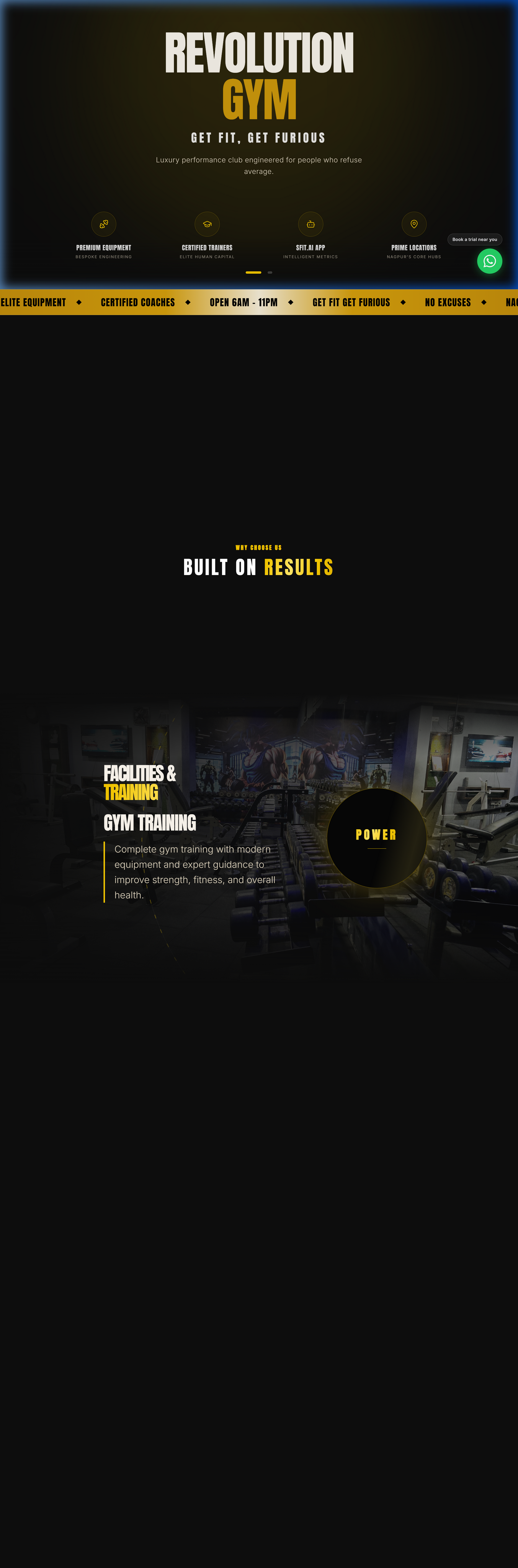 Revolution Fitness Gym System